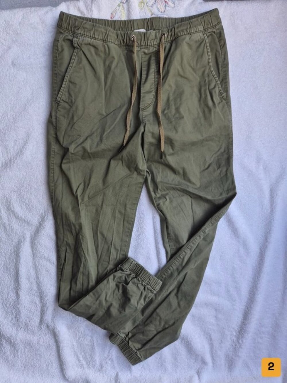 GAP jogger pants Size S olive green